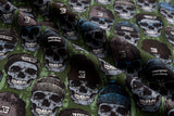Alpine Fleece Cool Skull Print Fabric- 5008 - G.k Fashion Fabrics fabric