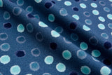 Alpine Fleece Dots Print Fabric-4999 - G.k Fashion Fabrics fabric