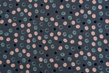 Alpine Fleece Dots Print Fabric-4999 - G.k Fashion Fabrics fabric