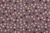 Alpine Fleece Dots Print Fabric-4999 - G.k Fashion Fabrics fabric