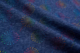 Alpine Fleece Fireworks Dew Drops Fabric- 18491 - G.k Fashion Fabrics fabric