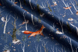 Alpine Fleece Forest Print Fabric- 5000 - G.k Fashion Fabrics fabric