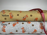 Alpine Fleece Fox Print Fabric - G.k Fashion Fabrics fabric