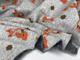 Alpine Fleece Fox Print Fabric - G.k Fashion Fabrics fabric