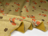 Alpine Fleece Fox Print Fabric - G.k Fashion Fabrics fabric