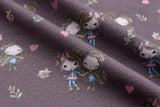 Alpine Fleece Girls Sisters Print Fabric - 4998 - G.k Fashion Fabrics fabric
