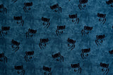 Alpine Fleece Graffiti Wolf Print Fabric - 5004 - G.k Fashion Fabrics fabric