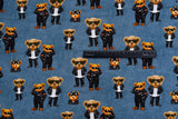 Alpine Fleece Stylish Teddy Bear Print Fabric- 5005 - G.k Fashion Fabrics fabric