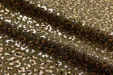 Alpine Fleece Tiger Foil Print Fabric - G.k Fashion Fabrics fabric