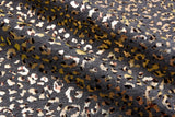 Alpine Fleece Tiger Foil Print Fabric - G.k Fashion Fabrics fabric