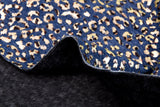 Alpine Fleece Tiger Foil Print Fabric - G.k Fashion Fabrics fabric