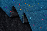 Alpine Fleece with Star Dew Drops Fabric- 18490 - G.k Fashion Fabrics fabric