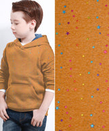 Alpine Fleece with Star Dew Drops Fabric- 18490 - G.k Fashion Fabrics fabric