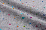 Alpine Fleece with Star Dew Drops Fabric- 18490 - G.k Fashion Fabrics fabric