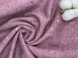 Alpine Fleece with Star Dew Drops Fabric - G.k Fashion Fabrics fabric
