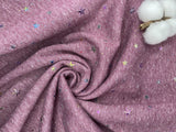 Alpine Fleece with Star Dew Drops Fabric - G.k Fashion Fabrics fabric