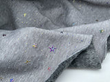 Alpine Fleece with Star Dew Drops Fabric - G.k Fashion Fabrics fabric
