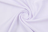 Back Crepe Marino Matt Satin Fabric Medium Weighted Soft 60" Wide / Medium Weighted Fabric - G.k Fashion Fabrics White / Price per Half Yard satin