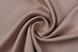 Back Crepe Marino Matt Satin Fabric Medium Weighted Soft 60" Wide / Medium Weighted Fabric - G.k Fashion Fabrics Mink / Price per Half Yard satin