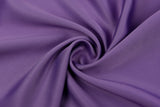 Back Crepe Marino Matt Satin Fabric Medium Weighted Soft 60" Wide / Medium Weighted Fabric - G.k Fashion Fabrics Lilac / Price per Half Yard satin