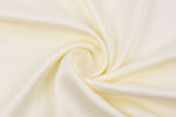 Back Crepe Marino Matt Satin Fabric Medium Weighted Soft 60" Wide / Medium Weighted Fabric - G.k Fashion Fabrics Cream / Price per Half Yard satin