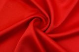 Back Crepe Marino Matt Satin Fabric Medium Weighted Soft 60" Wide / Medium Weighted Fabric - G.k Fashion Fabrics Red / Price per Half Yard satin