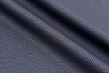 Birds Eye Sportswear Fabric / Pique Mock mesh Textured jersey / Breathable Antimicrobial Wicking Fabric - G.k Fashion Fabrics Dark Grey / Price per Half Yard mesh