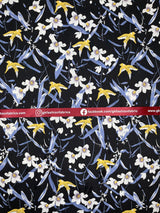 Birds in the nature design 100% Cotton Poplin Digital Print -8043 - G.k Fashion Fabrics cotton poplin