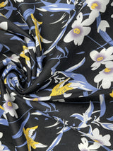 Birds in the nature design 100% Cotton Poplin Digital Print -8043 - G.k Fashion Fabrics cotton poplin