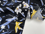 Birds in the nature design 100% Cotton Poplin Digital Print -8043 - G.k Fashion Fabrics cotton poplin