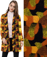 Boiled Wool Jacquard Irregular Dots Pattern Fabric/ Made by Merino Wool - G.k Fashion Fabrics fabric