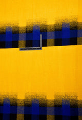 Boiled Wool Plaid Fabric Premium Designer Made - G.k Fashion Fabrics fabric