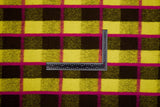 Boiled Wool Plaid Fabric/Premium Designer Made - 9329 - G.k Fashion Fabrics fabric