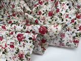Botanical floral - Washed 100% Cotton Poplin Reactive Print - 9148 - G.k Fashion Fabrics cotton poplin