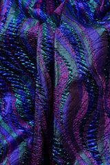 Brocade Jacquard Lamé Fabric , Double Face Geometric Pattern / Premium Designer Lurex - G.k Fashion Fabrics brocade