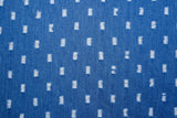 Chambray Denim Burnout Jacquard Fabric CK001 - G.k Fashion Fabrics denim