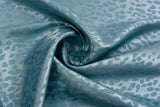 Charmeuse Stretch Satin Cheetah Jacquard, Soft Stretch Satin Fabric-31107 - G.k Fashion Fabrics Royal - 7 / Price per Half Yard satin