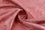 Charmeuse Stretch Satin Rose Jacquard, Soft Stretch Satin Fabric-31109 - G.k Fashion Fabrics satin