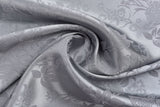Charmeuse Stretch Satin Rose Jacquard, Soft Stretch Satin Fabric-31109 - G.k Fashion Fabrics satin