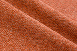 Chenille Tweed Herringbone Upholstery Fabric GK-6575/22 - G.k Fashion Fabrics Rust - 11 / Price per Half Yard