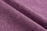 Chenille Tweed Herringbone Upholstery Fabric GK-6575/22 - G.k Fashion Fabrics Lilac - 14 / Price per Half Yard