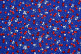 Cherries Dots Print - Washed 100% Cotton Poplin - 8107 - G.k Fashion Fabrics cotton poplin