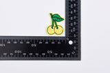 Cherry High-quality Patch (2 Pieces Pack) Sew on, Embroidered patches. - G.k Fashion Fabrics
