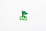 Cherry High-quality Patch (2 Pieces Pack) Sew on, Embroidered patches. - G.k Fashion Fabrics