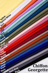 Chiffon Georgette Fabric - G.k Fashion Fabrics chiffon