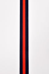 Colored Stripe Pattern Elastic Strap Band 25mm - 3 Yards Pack - G.k Fashion Fabrics Green + Red Stripe / 3 Yards Pack Elastic band