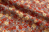Colorful Floral All Over Print - Washed 100% Cotton Poplin -9763 - G.k Fashion Fabrics cotton poplin