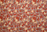Colorful Floral All Over Print - Washed 100% Cotton Poplin -9763 - G.k Fashion Fabrics cotton poplin