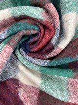Colorful Plaid - Printed Wool Fabric - G.k Fashion Fabrics fabric