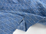 Cotton Denim Jacquard Fabric - G.k Fashion Fabrics denim